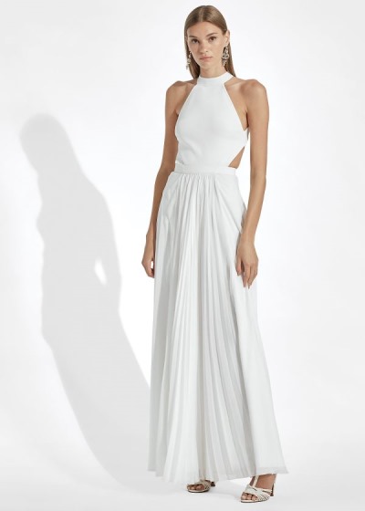 Vestidos Ralph Lauren Mujer Beige - Novella Evening - OUCZK5036